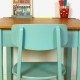 Pupitre turquoise et chaise Casala 5