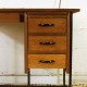 Bureau en bois et métal années 50 5