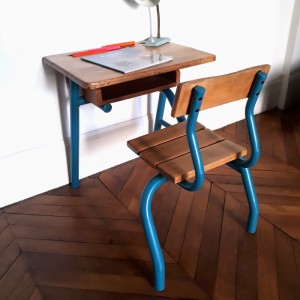 Bureau d'écolier Marine Blue