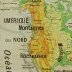 Carte scolaire murale continent Américain 4