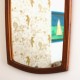 Miroir en bois fifties