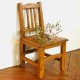 Petite chaise ancienne moutarde 2