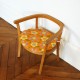 Petit fauteuil Baumann et son coussin 70's