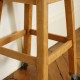 Tabouret ancien à roulettes 4