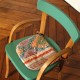 Petit fauteuil Baumann vert olive 4