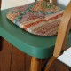 Petit fauteuil Baumann vert olive 5