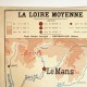 Carte murale Alpes - Pyrénées