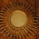 Miroir en osier vintage 3