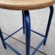 Tabouret ancien Dark Blue