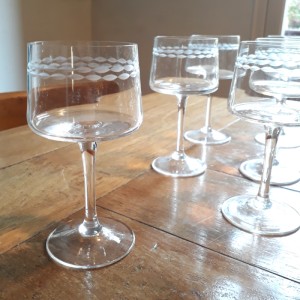 Verres à vin x10