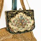 Petit sac en tapisserie vintage