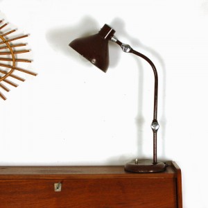 Lampe de bureau Jumo marron 1