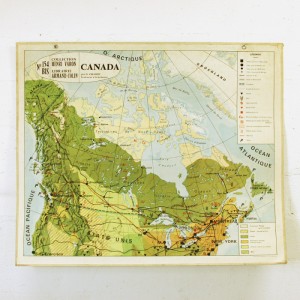 Carte scolaire Canada 1