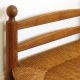 Banc ancien paillé pour enfants 9