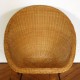 Fauteuil en rotin vintage 4