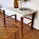 Table basse osier et bois 3