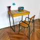 Ensemble bureau et chaise vintage