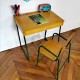 Ensemble bureau et chaise vintage 3