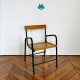 Ensemble bureau et chaise vintage