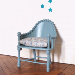 Fauteuil ancien Oval Room Blue 1