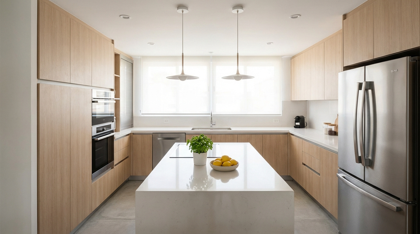 Aménager un plan de cuisine 10m2 : conseils et solutions