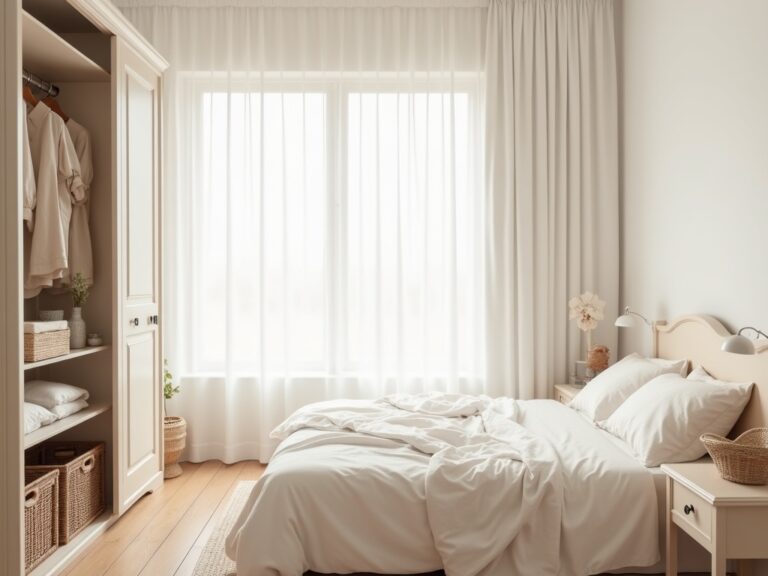 comment ranger sa chambre - chambre ordonnée avec rangements bien organisés