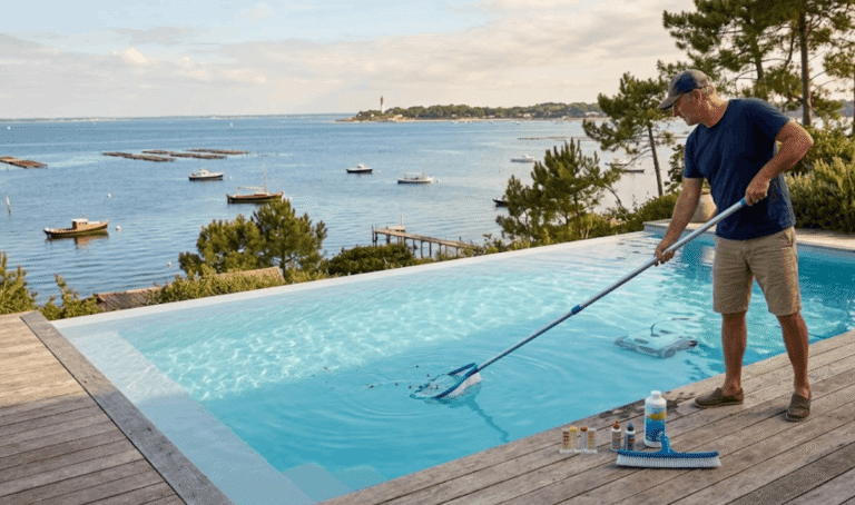 Entretenir sa piscine au Bassin d’Arcachon