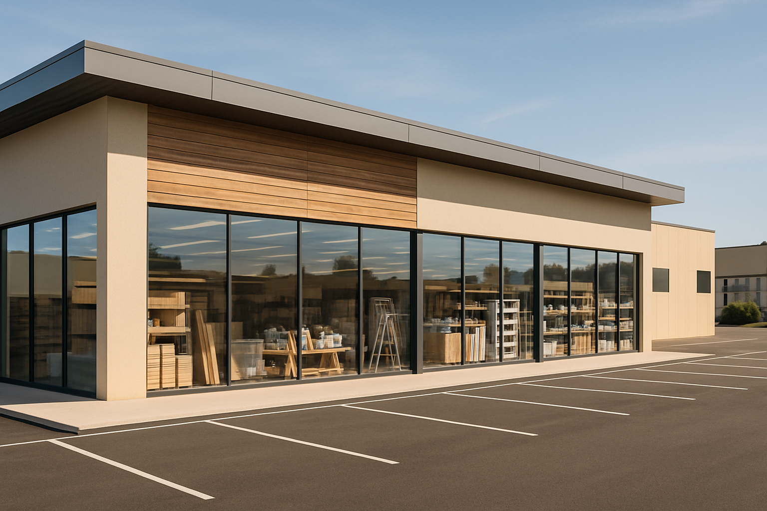 bricocash magasin extérieur matériaux bricolage