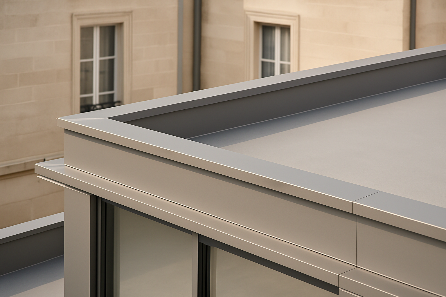 Dani Alu profilés aluminium pour toiture-terrasse et couvertine