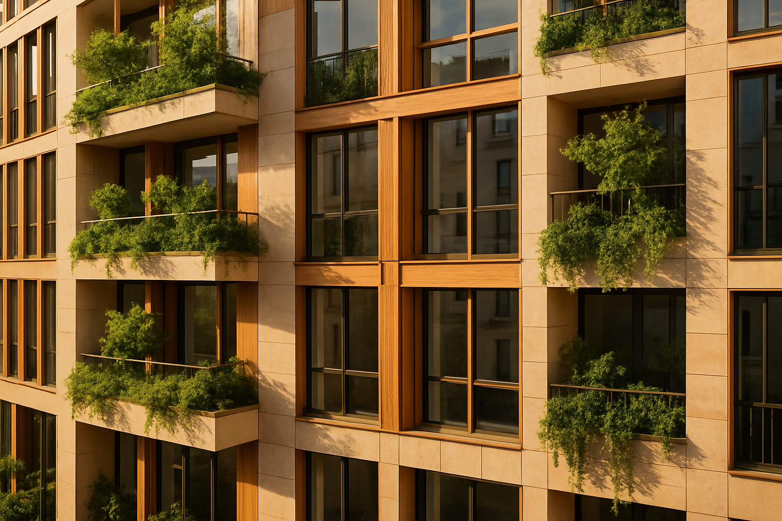 Immeuble Messager Paris façade en bois et pierre de taille dans le 12e arrondissement